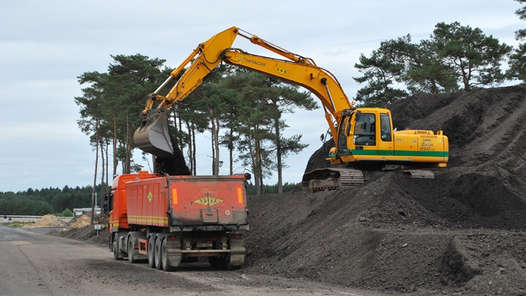 Piste d'essai Ford par Colas - Transport