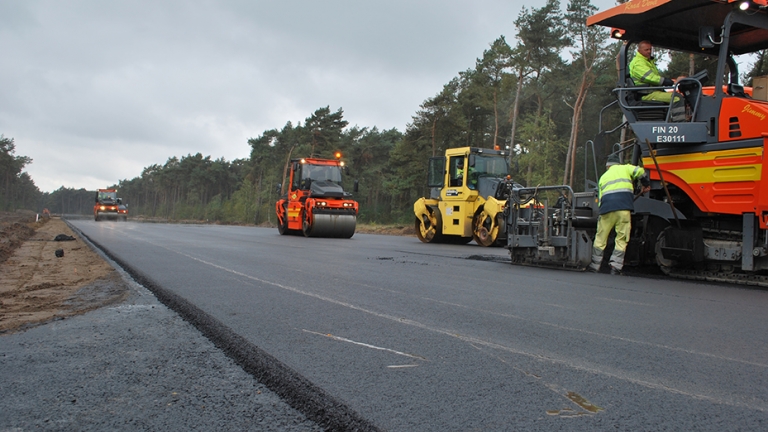 Piste d'essai Ford par Colas