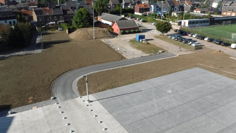 Esplanade "Les Tilleuls" à Andenne