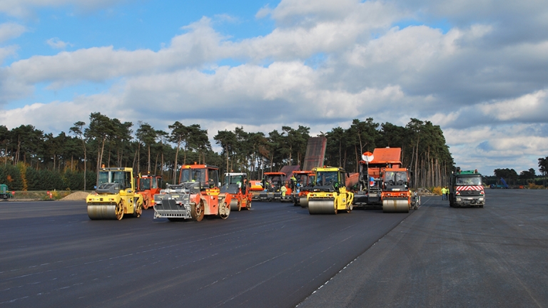 Piste d'essai Ford par Colas - Exigences élevées
