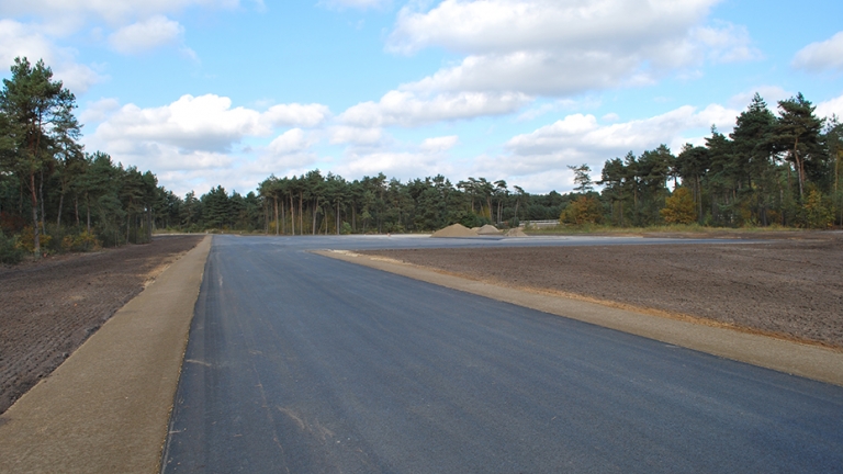 Piste d'essai Ford - finitions