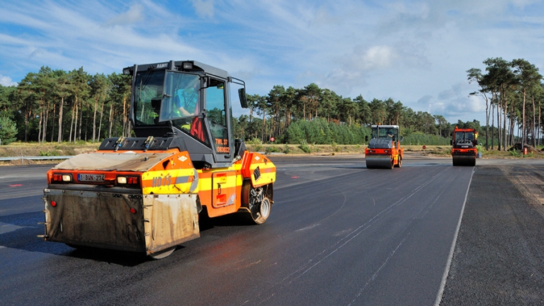 Piste d'essai Ford - finitions